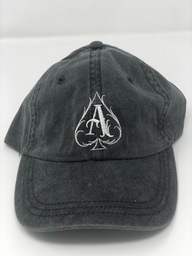 Black Pigment Ace Dad Hat