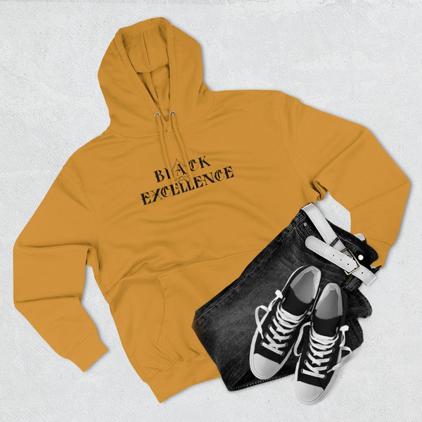 Unisex Black Excellence Hoodie w/Ace