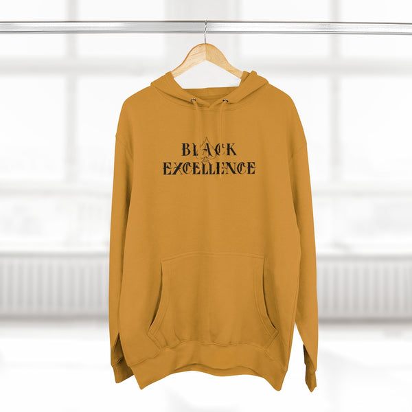 Unisex Black Excellence Hoodie w/Ace
